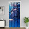 Loussiesd Japanese Style Door Curtain for Doorway Privacy Ocean Wave Doors with Windows 106x203cm 1 Panel Kawaii Girls 30%-50% Room Darkening Blackout Curtain Cartoon Japanese Ukiyoe
