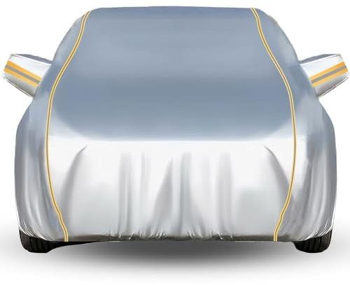 Bâche Voiture pour BMW 4 Series Coupe 420d 430d,Housse de Voiture Exterieur Protection UV Indéchirable Savec Bande Réfléchi, Bache Voiture Étanche Respirante Personnalisée