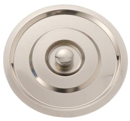 Sharplace Pot Pot Lid Cookware Heavy Duty Professional Stainless Steel Universal Lid Frying for Pans Pots Woks, 9inch