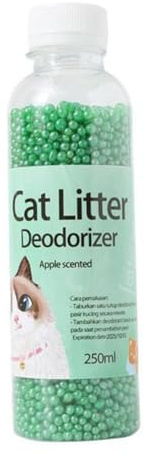 Rastapulz 300 G Kätzchen-Toilettenreinigung, Katzenstreu-Deodorant-Perle, Artefakt-Haustiergeruch, Aktivkohle Absorbiert, Katzensand-Stink-E, Einfache Installation