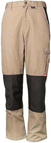 Planam Unisex Canvas Bundhose Canvas 320 Größe 102 in braun/schwarz (1er Pack)
