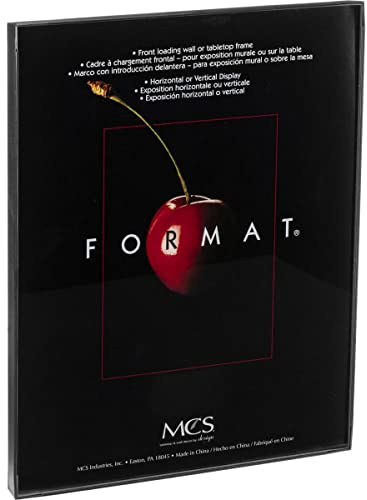 MCS Format 40,6 x 50,8 cm Rahmen, schwarz (12445), schwarz, 16 x 20