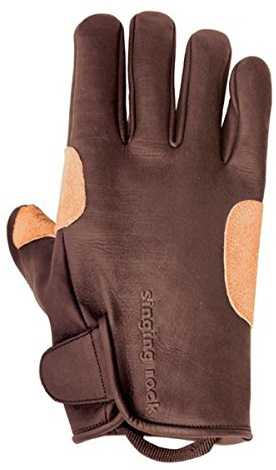Singing Rock Griffiger Lederhandschuh.