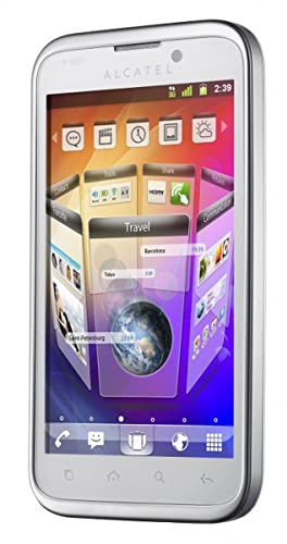 Alcatel One Touch 995 - Smartphone libre Android (pantalla 4.3, cámara 5 Mp, 2 GB, 1.4 GHz), blanco
