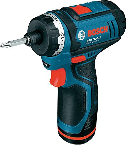 Bosch Professional Akku und Bohrschrauber, +GSR 10,8-LI 2 X 2,0AH Karton