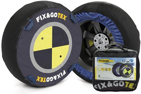 Fix & GOTEX – 8ZFE – Ketten Schnee Textil, Kette für Auto Größe: E