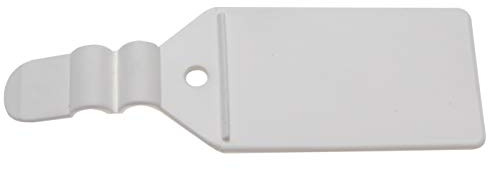 BGS 89921 | Preisschild Kunststoff | 40 x 27 mm | Ladenausstattung | Für Preiskennzeichnung | Verkaufshilfe für Laden und Verkaufsfläche
