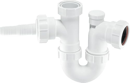 McAlpine Anti Syphon Sink Trap with Horizontal Nozzle WM2V