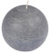 homea 6bpb005gf Kerze Kugel Paraffin anthrazit 9,5 x 9,5 x 8 cm