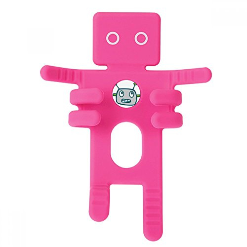 DIYthinker Universum Und Ausländisches Grauer Roboter Rosa Telefon-Einfassungs-Auto-Armaturenbrett-Halter Handy-Geschenk