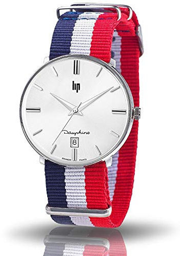 Lip Homme Uhr Analogique Quartz (Pile) mit Nylon Armband 671439