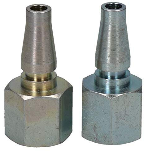 2 Schrader Profil 17série mâle raccord.1/4BSP femelle filetage ligne air tuyau