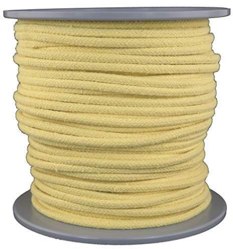 Aramid Flechtseil - Flechtleine aus 100% Aramidfasern - Durchmesser ca.6mm - je 5 Meter Länge - Ideal für Feuerjonglage Feuerseil