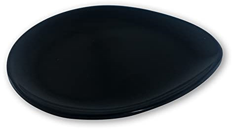 PIATTINO MELAMINA CM.8X8X3h NERO LE PETIT FLOW