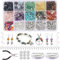Queta Kit de Fabrication de Bijoux DIY pour Colliers, Bagues et Boucles d'Oreilles