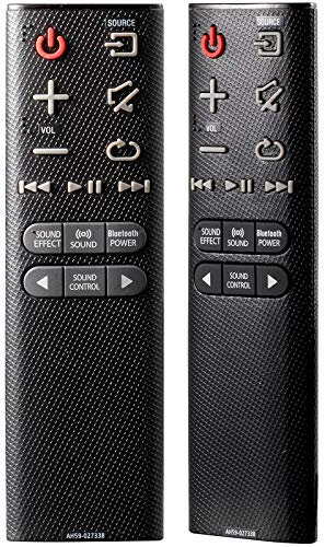 New AH59-02733B Replacement Sound Bar Remote Control Compatible with Samsung SoundBar HW-H450 HW-HM45 HW-HM45C HW-H450/ZA