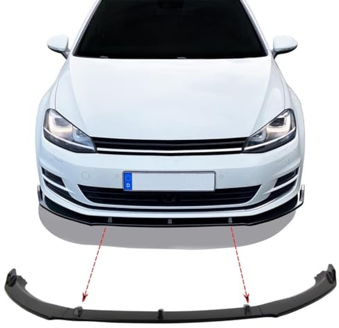 JOM 5G0805901 Frontspoilerlippe Frontflap Spoiler Splitter für Golf 7, Nicht für GTI,GTD, R-Line passend