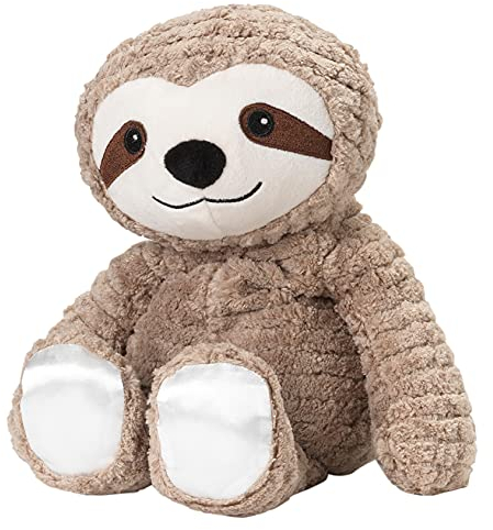 Warmies MFW-SLO-1 Heatable Plush Toy, Brown, Medium