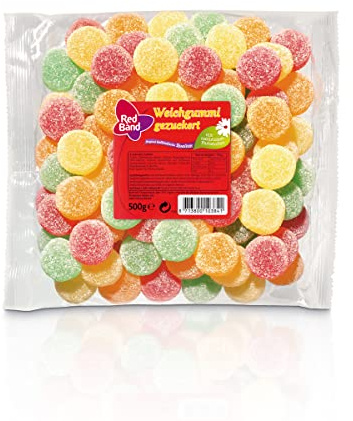 Red Band Weichgummi gezuckert und fruchtig 4fach sortiert 500g