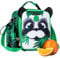 Trueché 8L Bolsa Termica Porta Alimentos Fiambrera Infantil Escuela, Mochila Nevera Isotermica Bolsa Merienda Lancheira Termica Fiambrera Panda Jungla
