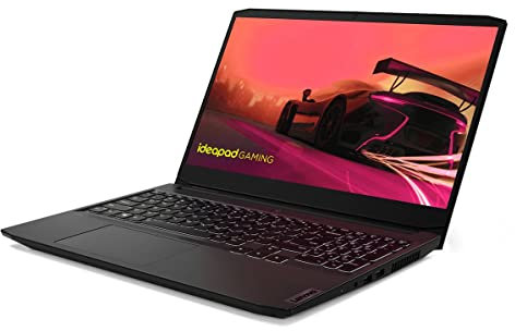 Lenovo IdeaPad Gaming 3 15IHU6 - Ordinateur Portable 15.6’’ FHD 60Hz (Intel Core i5-11320H,RAM 8Go,512Go SSD,NVIDIA RTX 3050-4GB,Windows 11 Home) Souris+Clavier AZERTY Rétroéclairé Français -Noir