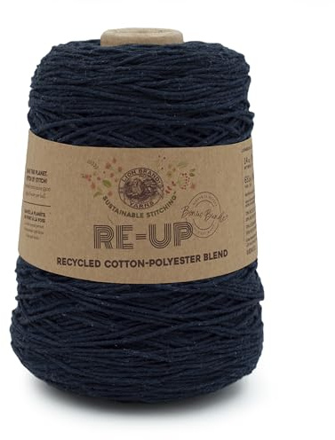 Lion Brand Yarn Re-Up Yarn Bonus Bundle, Midnight