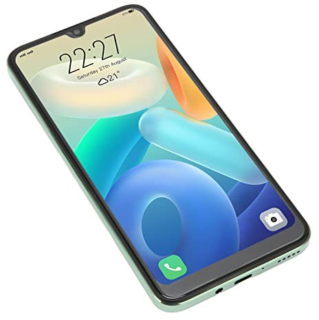 PUSOKEI Telefono Cellulare 5G, Smartphone Android Sbloccato, Telefono Rom 5G WiFi 4GB 64GB con Doppio Slot per Scheda, Fotocamera HD da 16 MP 8 MP, Supporto per Telefono Cellulare Dual