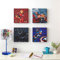 Idea Nuova Leinwand-Kunstdrucke Marvel Avengers für Kinder, 4-teiliges Set, Wanddekoration, jeweils ca. 28 x 28 cm