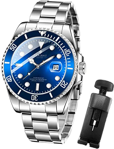 BENYAR Herren Simple Casual Watch Uhren Chronograph Analog Quarz Uhrwerk Stilvolle Sport Designer Armbanduhr 3ATM wasserdichte Uhren Elegantes Geschenk für Männer