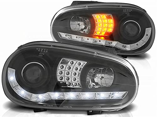CR-Lights Led Scheinwerfer Set in schwarz für VW Golf IV 09.1997-09.2003