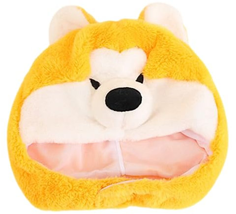 jojofuny Beanie-mütze Im Tierkostüm Dekorativer Hut Kostümzubehör Karnevalshut Husky-kopfmasken Tierkostümhüte Mütze Mit Tierkapuze Tierkostüm Für Erwachsene Erwachsener Plüsch Das Foto