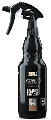 ADBL Leather Cleaner (500ml) - Hochwirksamer Lederreiniger - Entfernt Fett ohne Austrocknung - intensive Reinigung von Leder - Sicher für alle Lederoberflächen - Glattleder, Kunstleder, Veganes-Leder