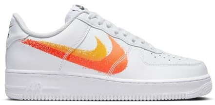 Nike Air Force 1 Low '07 Spray Paint Swoosh Safety Orange