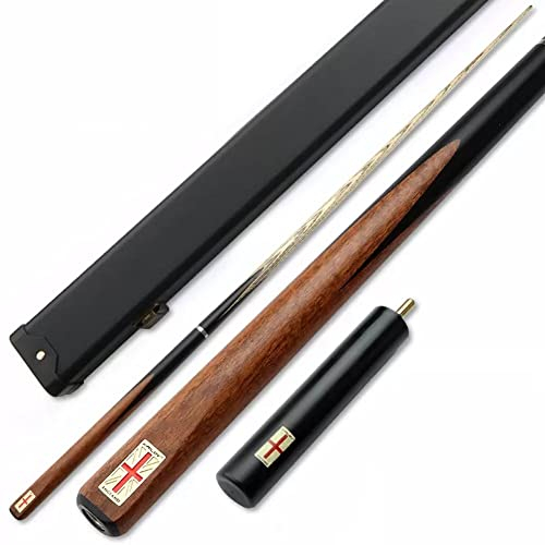 MyNvy Billiard Tisch mit zubehör Billiard cue Billard Queue Billard-Queue mit Hartbox 145 cm Nordamerikanisches importiertes Eschenholz-Queue 180Z Professionelles Pool-Queue-Set(Color:A,Size:)