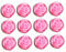 Artibetter 12 Pcs Bougies Chauffe-Thé Bougies Chauffe-Plat Bougies Décoratives Bougie Chauffe-Plat Non Parfumée Bougies Flottantes En Forme De Fleur De Rose En Vrac Petites Bougies Votives