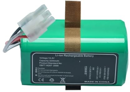Li-Ionen-Akku.Kompatibel mit Miele Scout RX1 RX1-SJQL0.14,4 V/3200 mAh. Akku-Zubehör for Kehrroboter-Staubsauger