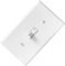 HOMSFOU 4piezas Panel De Interruptores De Pared Toggle Switch Mecánico Con Tornillos Para Luz Led Interruptor De Luz Para Hogar Oficinas Y Cafés