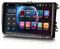 Erisin 8-Kern 4GB+64GB Android 13 GPS Autoradio Navi für VW Crafter Amarok Caddy Polo ŠKODA Yeti Transporter T6 9 Zoll Touchscreen Unterstützt Bluetooth 5.0 CarPlay Android Auto WiFi DAB+ OBD2 USB 4G