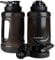 Smartshake Ultimate Jug 2100ml / 72 oz | Leak Proof Screw on lid - BPA Free, Sports Water Bottle - Perfect for Gym - 2.1 Litre Large Clear Container Sports Bottle - Black