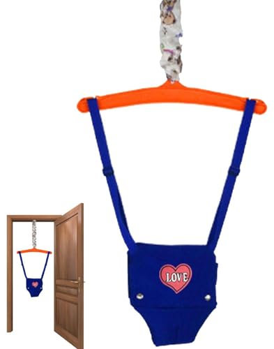 Saltador de puerta para niños, gorila portátil para puerta infantil, puerta para asiento de gorila | Columpio de actividad divertido con correa ajustable de tela, columpio de rebote para silla de salt