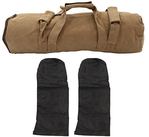 Fuerdich Hochleistungs-Workout-Sandsack, unbefüllte Power-Bags mit Griffen, Sandsack für Krafttraining und Fitness, Verstellbarer Power-Bag für Rumpftraining, Krafttraining, schweres