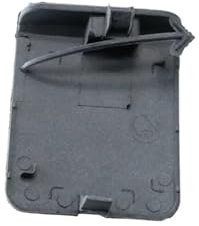 JOVERI Tappo di copertura del gancio di traino del paraurti anteriore, for NISSAN, for Qashqai, J10 2007 2008 2009 2010 Tappo copri occhiello gancio traino(Schwarz)