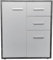 HTI living Kommode mit 2 Schubladen Nina Beton Weiß Sideboard