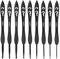 Aiyraa 9 Stück Häkelnadeln Set, Ergonomische Häkelnadel mit Kunststoffgriff, 16CM Länge, Glatter Hakenkopf für Anfänger & Fortgeschrittene (2-6 mm)