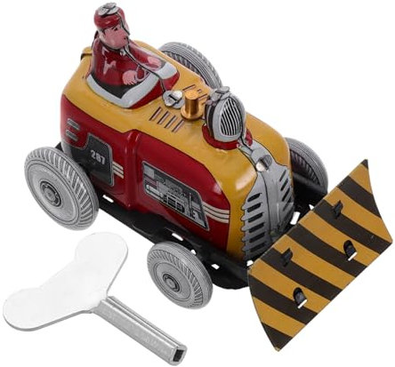 TOYANDONA Schneepflug-LKW-uhrwerk-Spielzeug – Vintage-Modell Für Kinder – Ästhetisch Ansprechende Fotografie-Requisite Und Heimdekoration