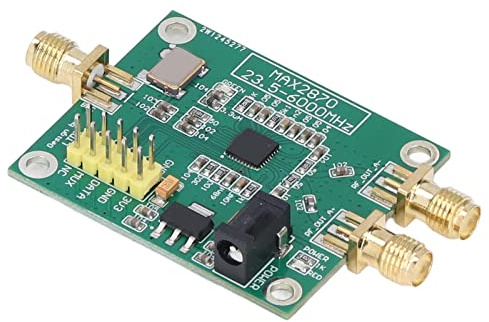 MasYosh Max2870 RF Fuente de Señal de Señal Módulo Generador de Señal Fuente de Alimentación USB 5V 23.5‑6000MHz