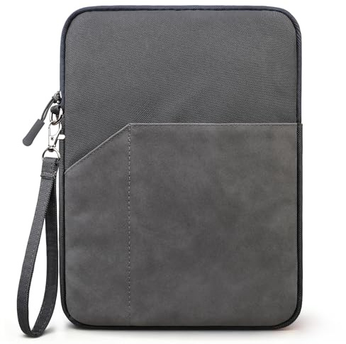 Lacdo Tablet Sleeve Case for 11 inch iPad A16, 11 Inch IPad Air M4 M3 M2, 11 iPad Pro M5 M4, 10.9 ipad, 10.2 iPad, 10.9 IPad Air, 11 Samsung Galaxy Tab A9+, Sleeve Fit Magic Keyboard, Dark Gray