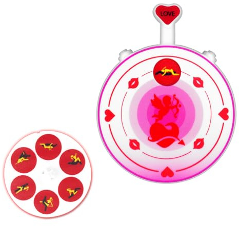 Dicewheel Sex Drehspiel für Paare Sex Würfel für Paare Spiel, Erotische Spiele für Pärchen Drehrad mit Zeit-Herausforderungen, Erotik Sex Spiele für Paare, Valentinstag Geschenk für Ihn Sie Pärchen