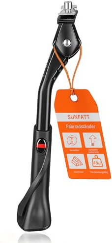 SUNFATT Fahrradständer für E-Bike & Mountainbike – KSA 40 Montage | 40mm Lochabstand (KSA 40) 45kg Traglast ideal für schwere E-Bikes & MTB Höhenverstellbar aus dickem Aluminium