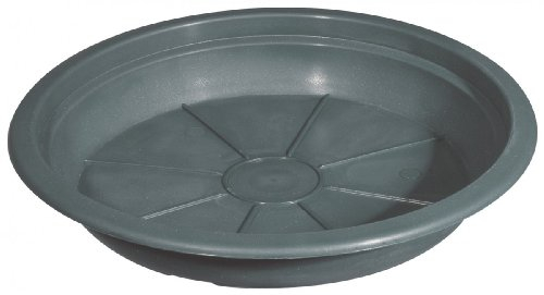 Montana/ROMANA Soucoupe ronde en plastique Anthracite 50 cm anthracite